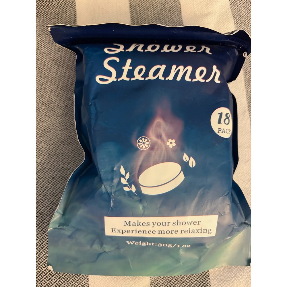 18 piece shower steamer